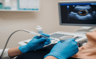 Ultrasound guided FNAC procedure in Dehradun diagnostic centre